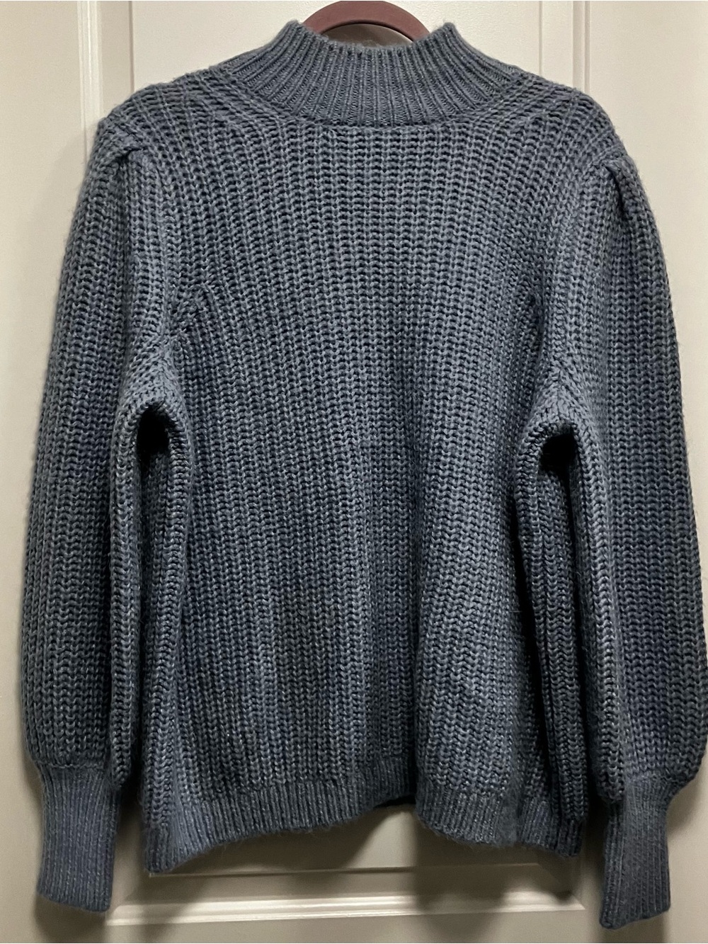 Boden Chunky Knit Sweater in Slate Blue